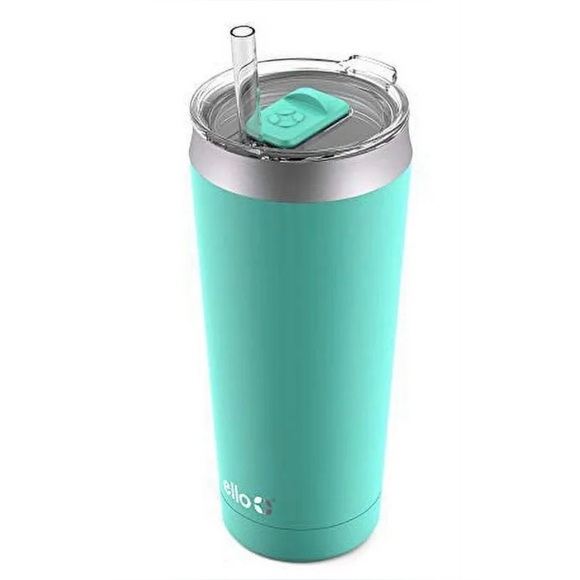 Ello Beacon Other - Aqua Ello Beacon Vacuum Insulated Stainless Steel Tumbler, Mint